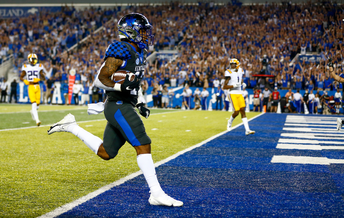 UK beat LSU 42-21.

Photo By Barry Westerman | UK Athletics