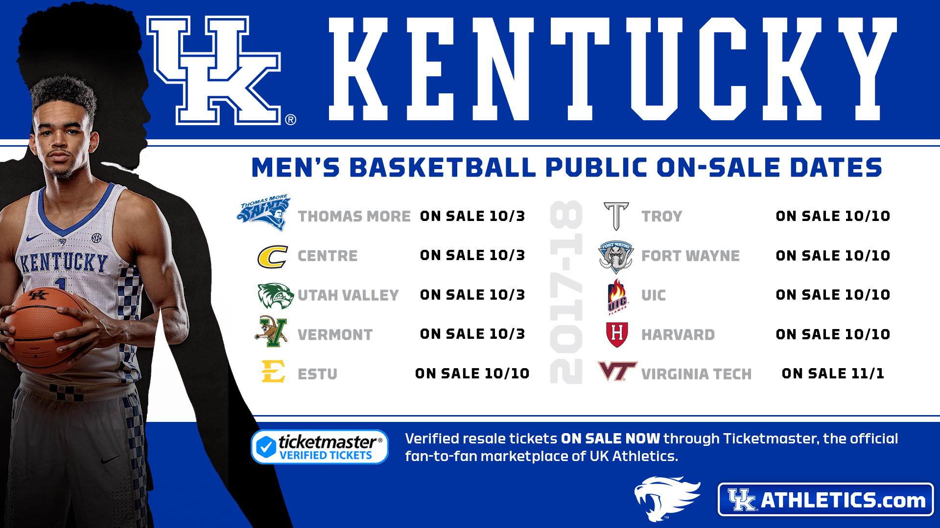 Single-Game Men’s Basketball Ticket Information