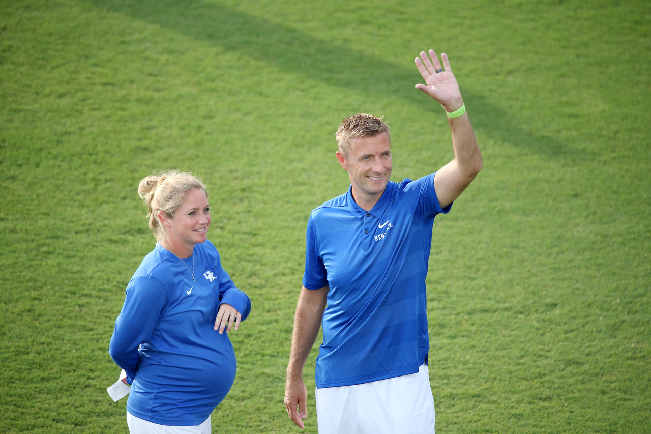 Melissa Charloe. Ian Carry.

The University of Kentucky women's soccer team beat SIUE 2-1 in the Cats season openr on Friday, August 17, 2018, at The Bell in Lexington, Ky.

Photo by Chet White | UK Athletics
