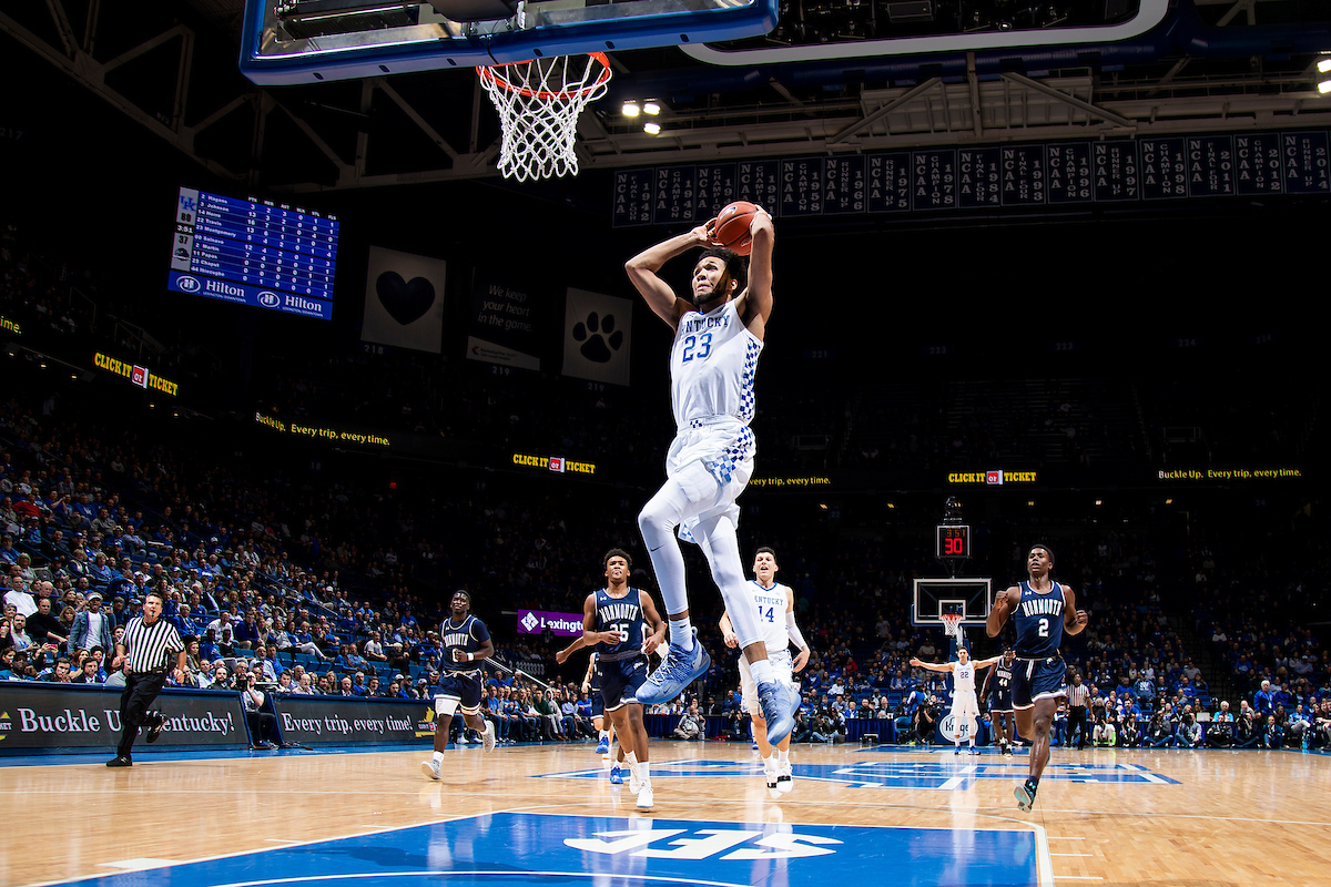 EJ Montgomery. 

Kentucky beats Monmouth at Rupp Arena 90-44.

Photo by Chet White | UK Athletics