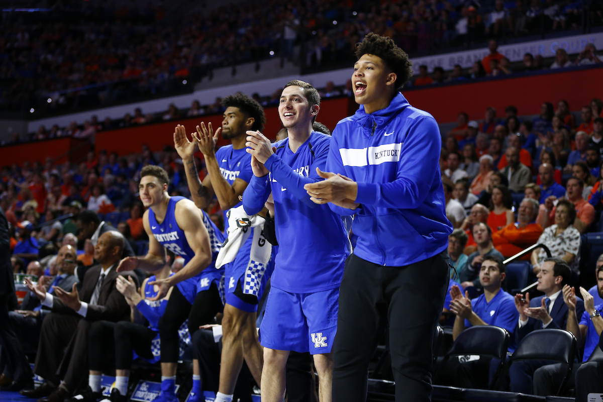 Zan Payne. Jonny David.

Kentucky men's basketball beat Florida 65-54.

Photo by Quinn Foster | UK Athletics