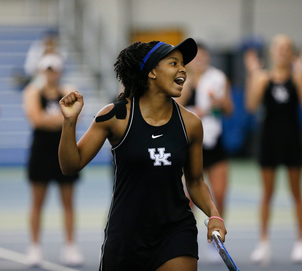 LESEDI JACOBS.

Women's Tennis comes out on top of Mississippi State on Senior Day.


Photo by Isaac Janssen | UK Athletics