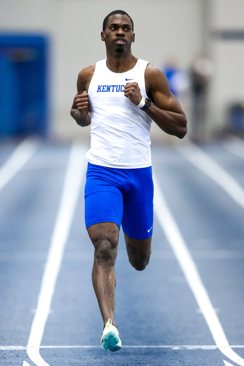Dwight St. Hillaire.

Day One of the Jim Green Invitational.

Photo by Eddie Justice | UK Athletics
