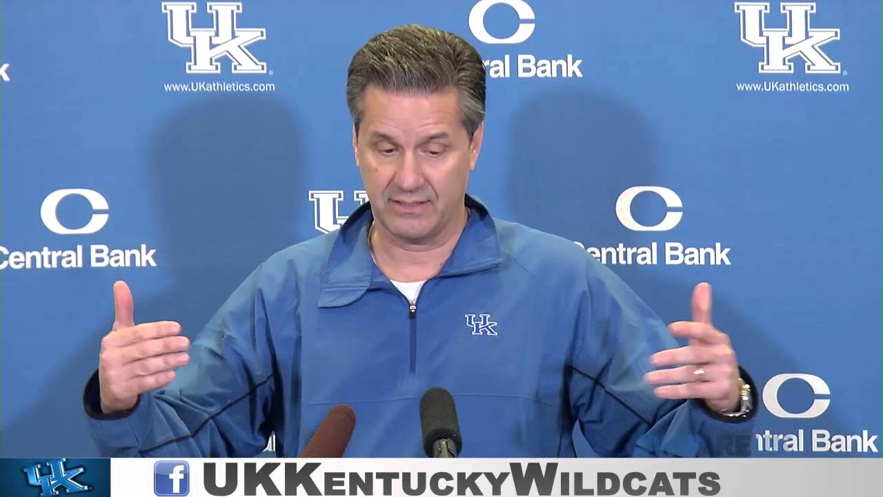 Kentucky Wildcats TV: Coach Calipari Pre-Arkansas