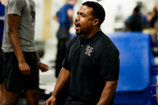 Robert Harris.

The Kentucky men's basketball team participating in its summer strength and conditioning program.

Photo by Chet White | UK Athletics
