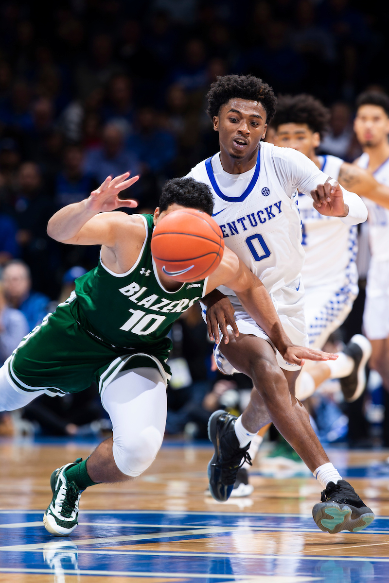 Ashton Hagans.

Kentucky beat UAB 69-58.

Photo by Chet White | UK Athletics