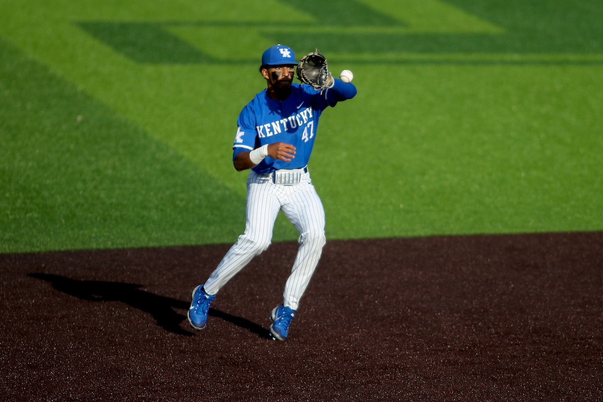Ryan Ritter.

Kentucky loses to UofL 12-5.

Photo by Chet White | UK Athletics