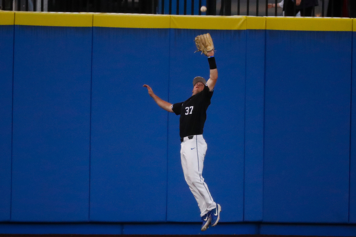 Cam Hill.

Kentucky falls to Arkansas 5-2.