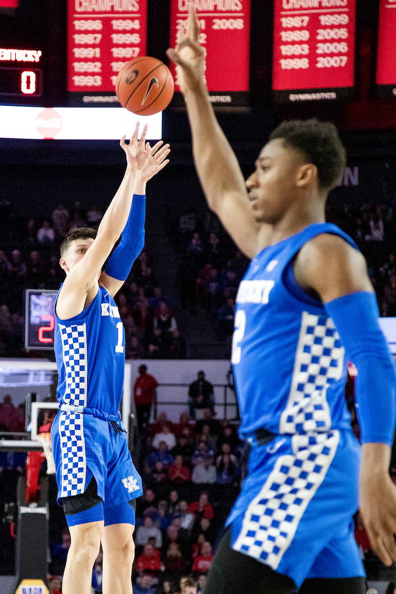 Tyler Herro. Ashton Hagans.

Kentucky beat Georgia 69-49 at Stegeman Coliseum in Athens, Ga., on Tuesday, January 15, 2019.

Photo by Chet White | UK Athletics