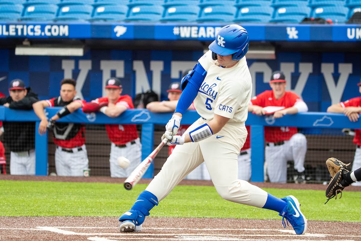 Kentucky Wildcats T.J. Collett (5)

UK over WKU 15-0 at Kentucky Proud Park. 

Photo by Mark Mahan | UK Athletics