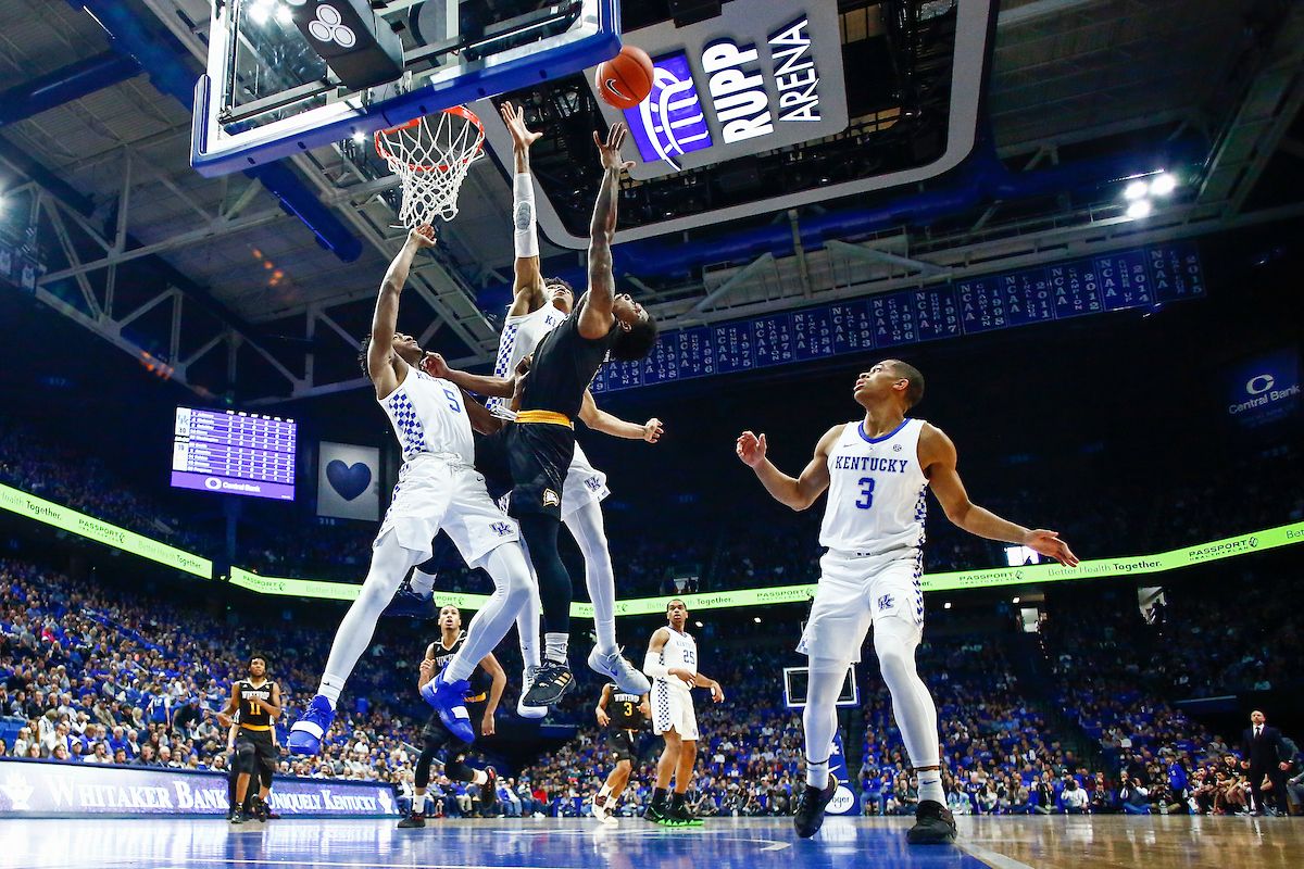 Nick Richards.

UK men's basketball beat Winthrop University 87-74 on Wednesday, November 21, 2018.

Photo by Chet White | UK Athletics