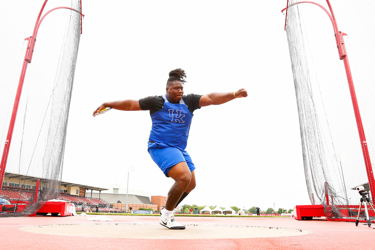 Charles Lenford.

Day three of the 2019 SEC Outdoor Track and Field Championships.
