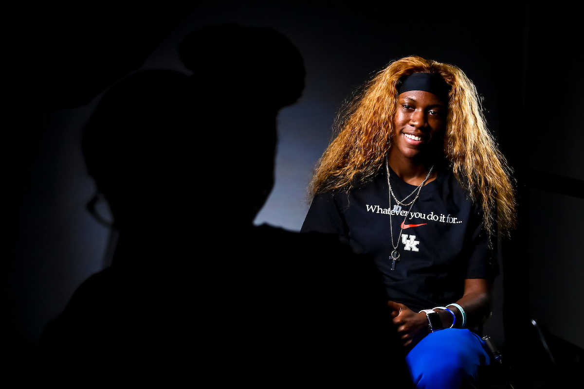 Rhyne Howard. Interview.

Kentucky shootaround day one for the SEC Tournament.

Photo by Eddie Justice | UK Athletics