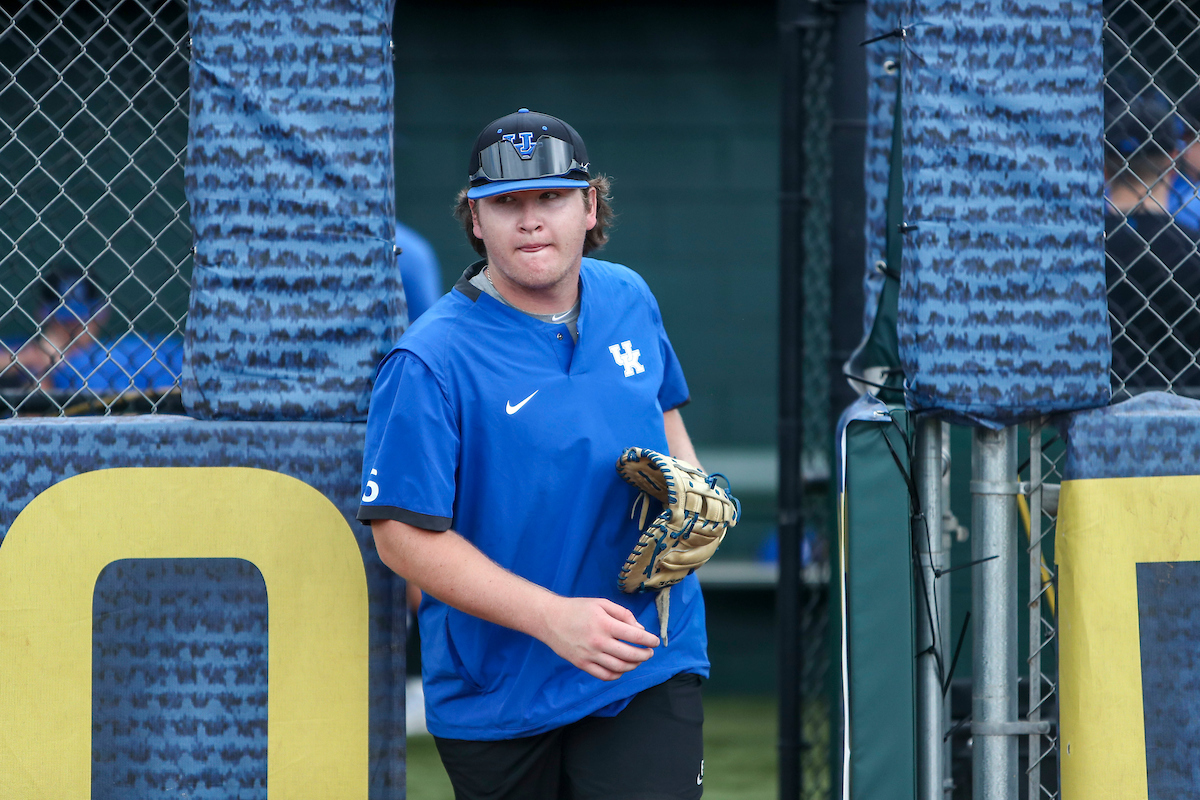 Reuben Church.

Kentucky Baseball Practice at the 2022 SEC Tournament.

Photo by Sarah Caputi | UK Athletics