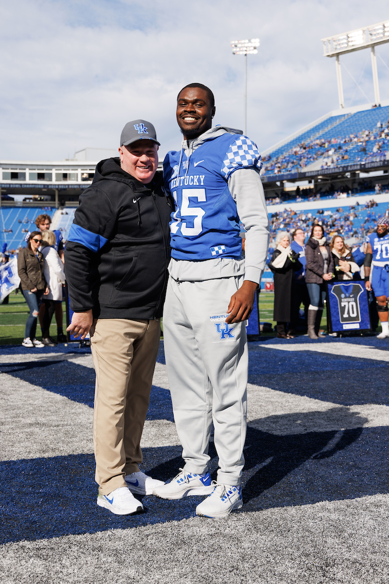 Jordan Wright.

Kentucky beat New Mexico State 56-16.

Photo by Elliott Hess | UK Athletics