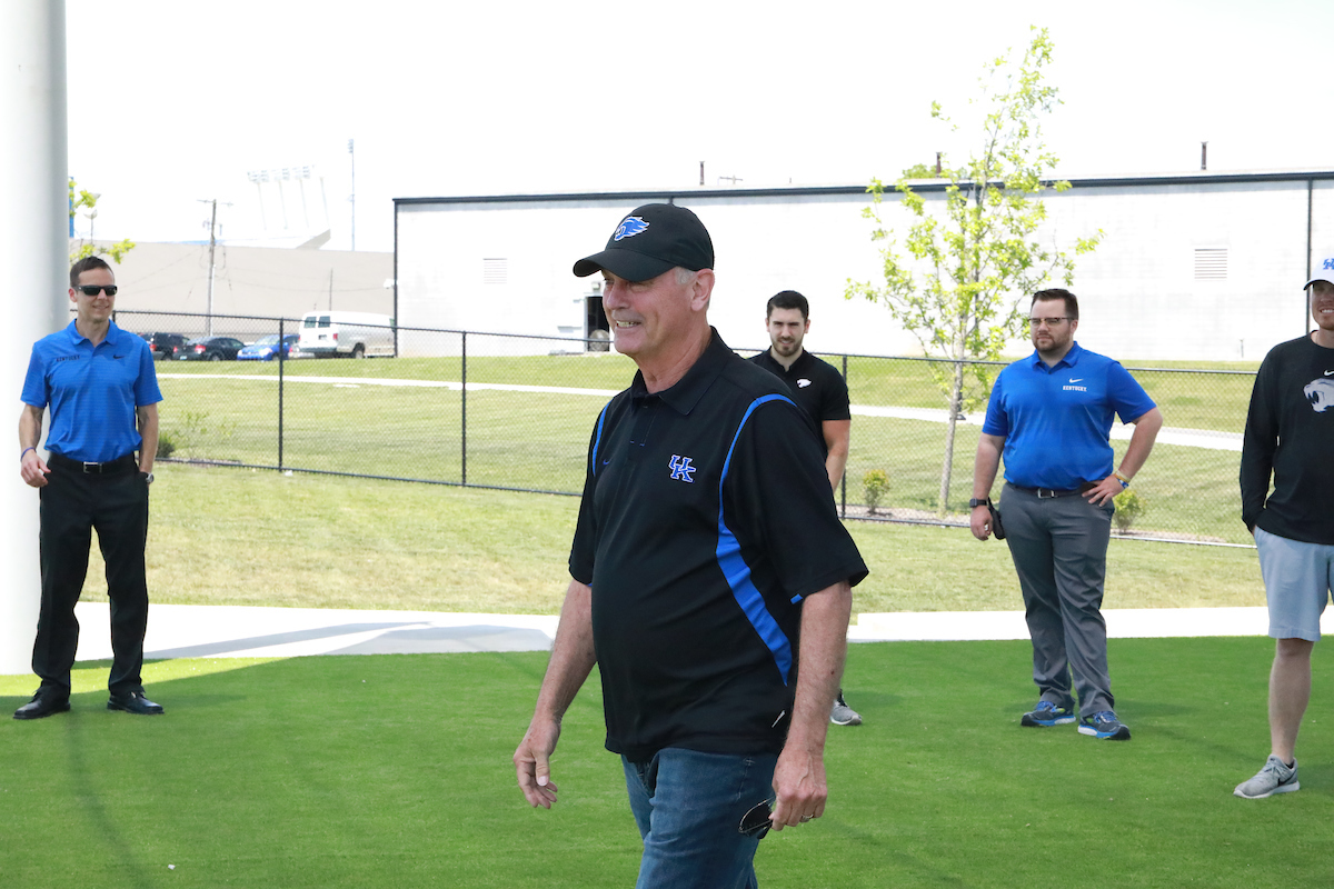 The Keith Madison bobble head was unveiled at Kentucky Proud Park on May 16, 2019.

Photo by Noah J. Richter | UK Athletics