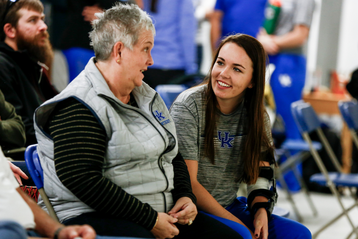 Hailee Sigmon. 

Kentucky Rifle vs the Navy. 

Photo by Eddie Justice | UK Athletics