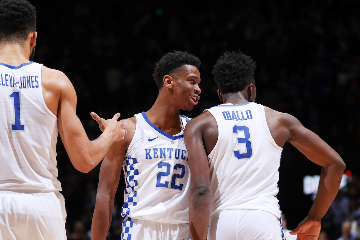 Shai Gilgeous-Alexander.

The University of Kentucky men's basketball team beat Georgia 66-61 on Sunday, December 31, 2017 at Rupp Arena in Lexington, Ky.

Photo by Elliott Hess | UK Athletics