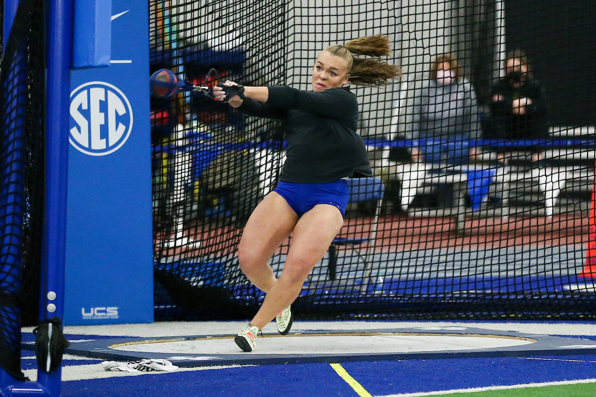 Jade Gates.

Day One of the Jim Green Invitational.

Photo by Abbey Cutrer | UK Athletics