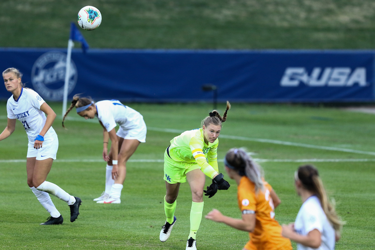 Brooke Littman.

Kentucky ties Tennessee 1-1.

Photo by Sarah Caputi ¦UK Athletics