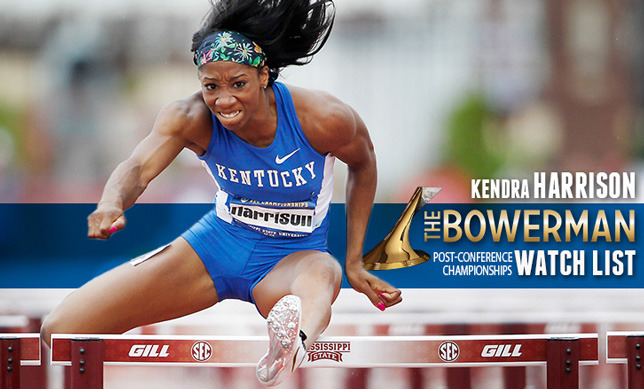 Kendra Harrison on Latest Bowerman Watch List