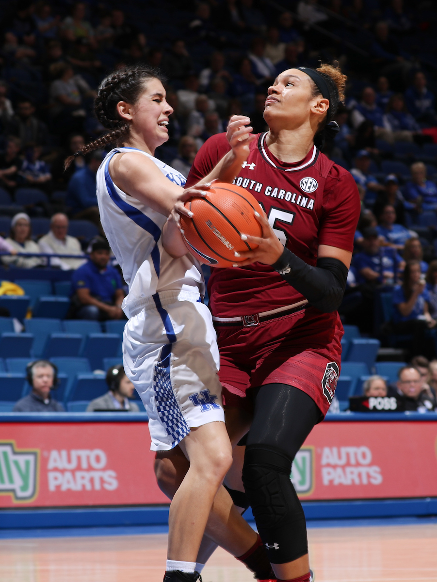 Maci Morris
The University of Kentucky women's basketball team falls to South Carolina on Sunday, January 21, 2018 at Rupp Arena in Lexington, Ky.

Photo by Elliott Hess | UK Athletics