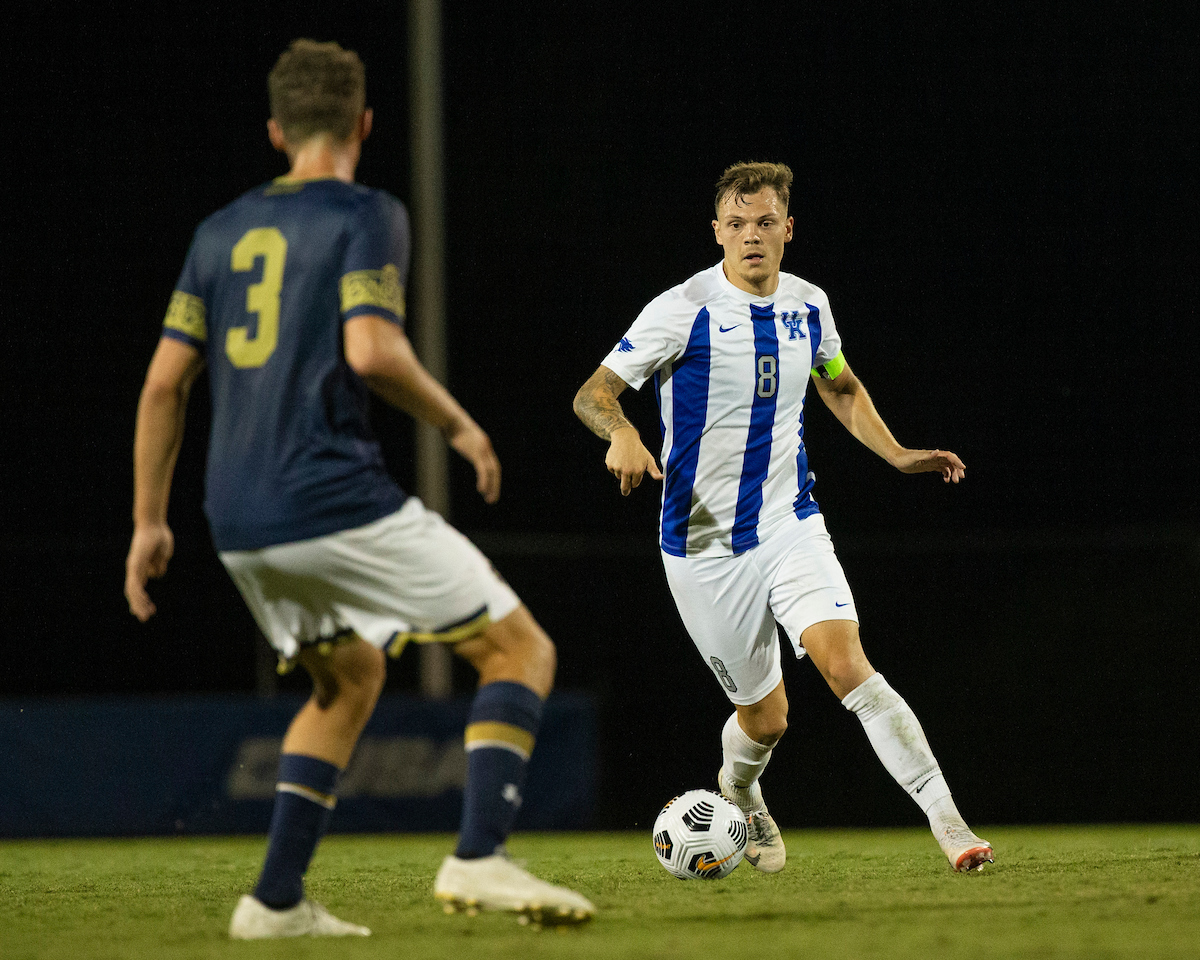 Marcel Meinzer.

Kentucky beats Notre Dame 1-0.

Photo by Grace Bradley | UK Athletics
