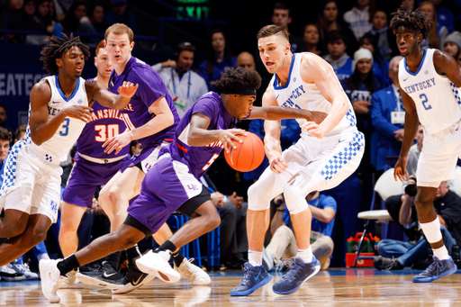 Nate Sestina.

UK falls to Evansville 67-64.


Photo by Elliott Hess | UK Athletics