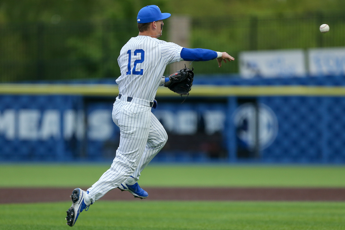 Chase Estep.

Kentucky beats Florida 7 - 5.

Photo by Sarah Caputi | UK Athletics