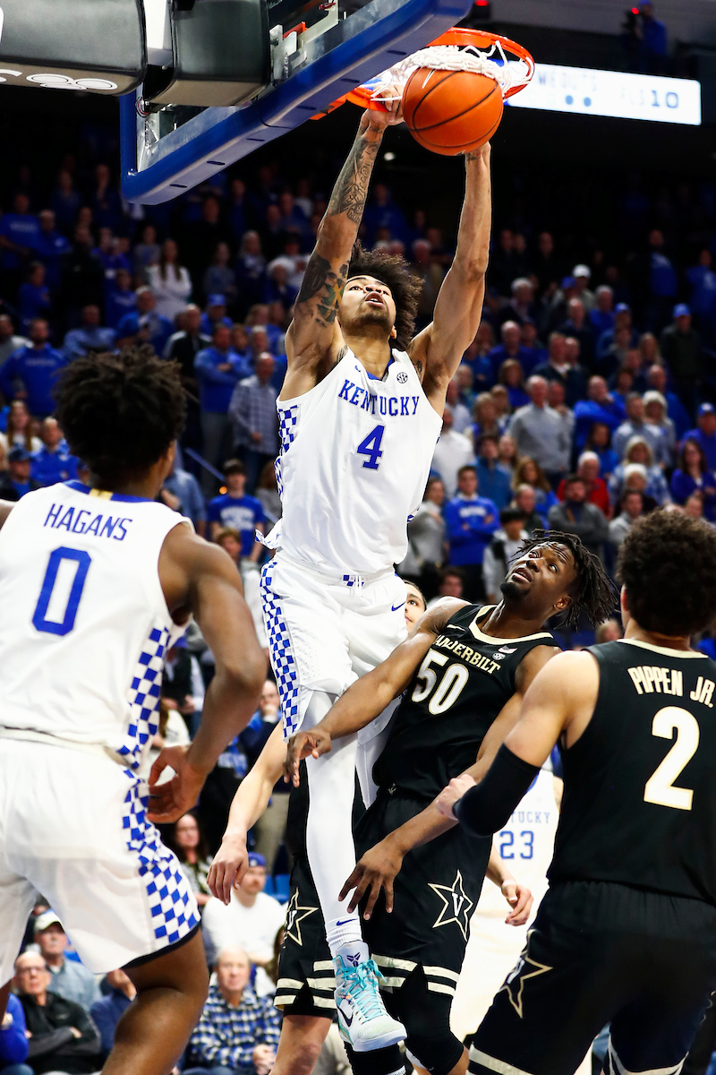 Nick Richards.

UK beats Vandy 71-62.

Photo by Chet White | UK Athletics