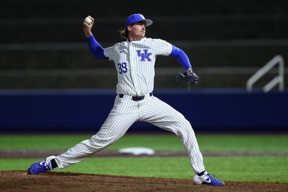 HUNTER RIGSBY.

Kentucky beat Appalachian State 7-3.

Photo by Elliott Hess | UK Athletics