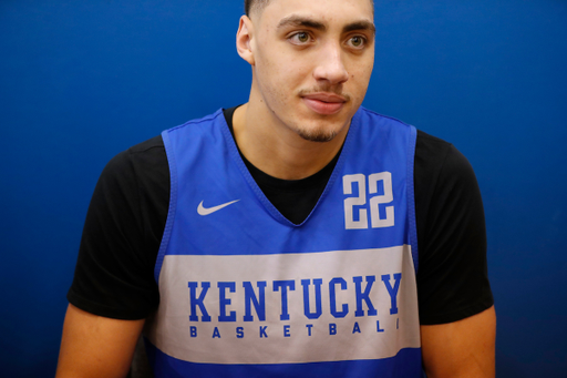 Reid Travis.

Media Day.

Photo by Chet White | UK Athletics