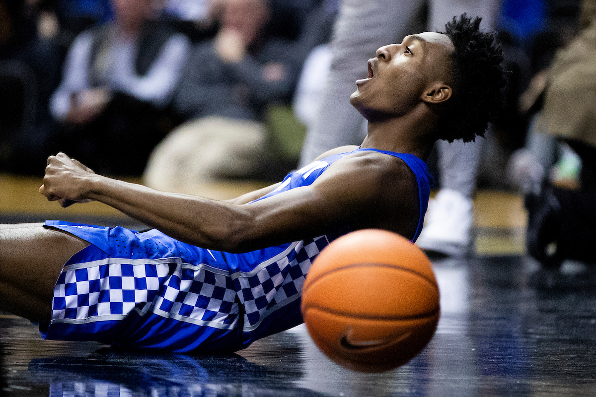 Immanuel Quickley.

Kentucky beat Vanderbilt 87-52 on Tuesday, January 29, 2019, at Memorial Gym in Nashville, TN.

Photo by Chet White| UK Athletics