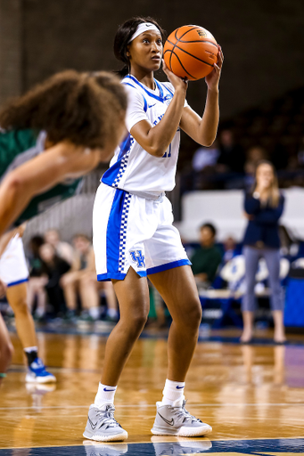 Nyah Leveretter.

Kentucky defeats USC Upstate 67-44.

Photo by Eddie Justice | UK Athletics