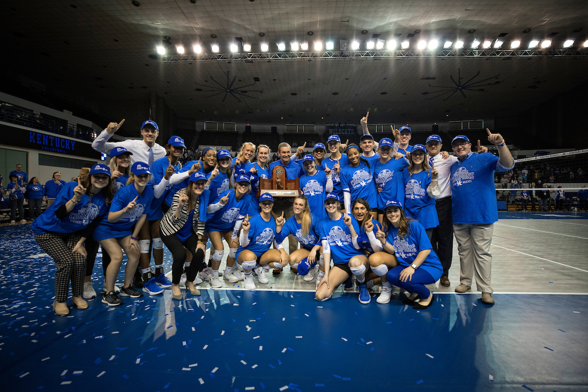 as Kentucky defeated  Auburn 3-0 on November 24, 2018.  Photo by Mark Cornelison | UKphoto