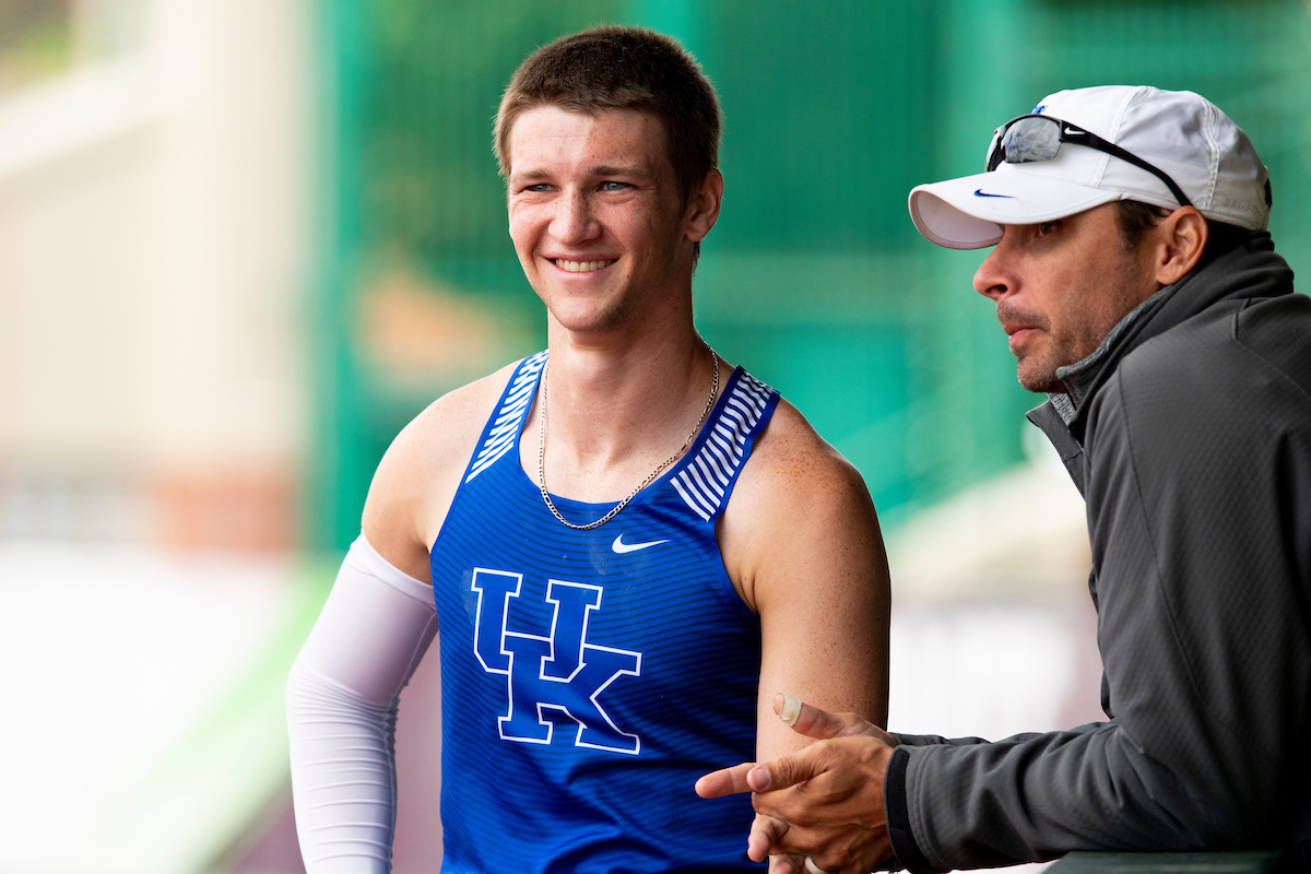 Tim Duckworth.

Day two of the NCAA Track and Field Outdoor National Championships. Eugene, Oregon. Thursday, June 7, 2018.

Photo by Elliott Hess | UK Athletics