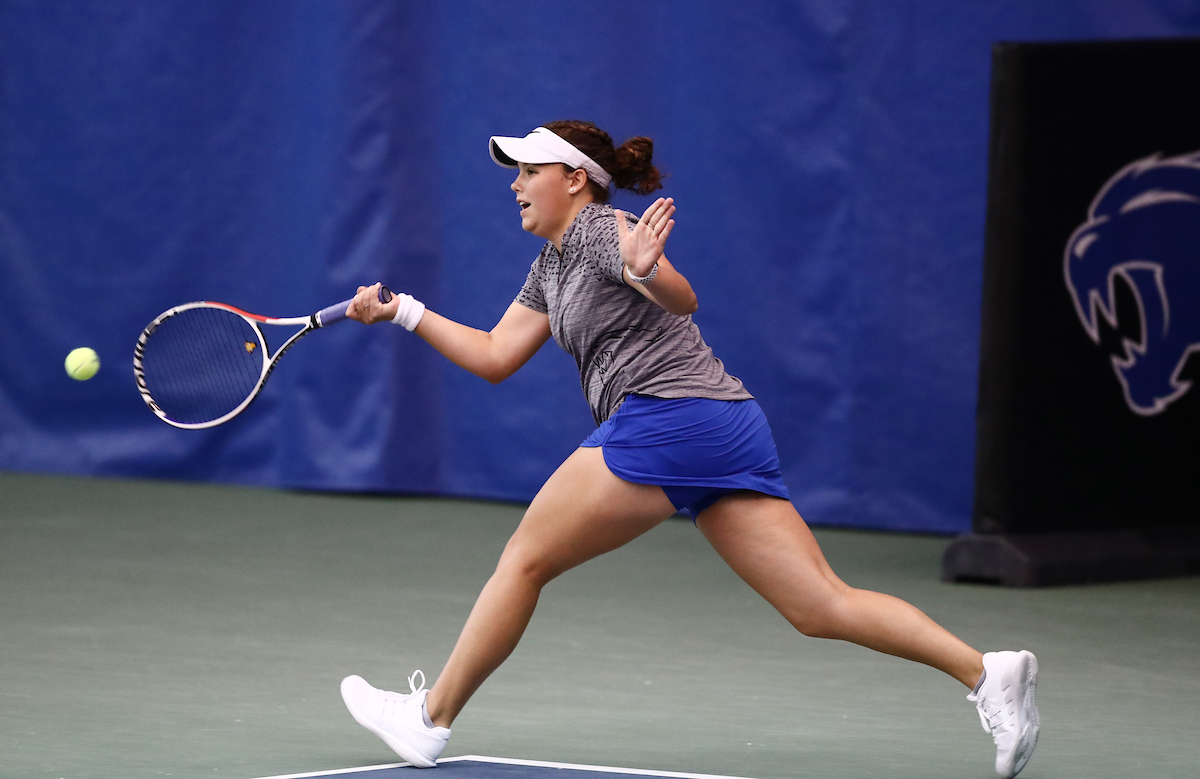 ALEXIS MERRILL.

The University of Kentucky women's tennis team host Marshall. 


Photo by Elliott Hess | UK Athletics