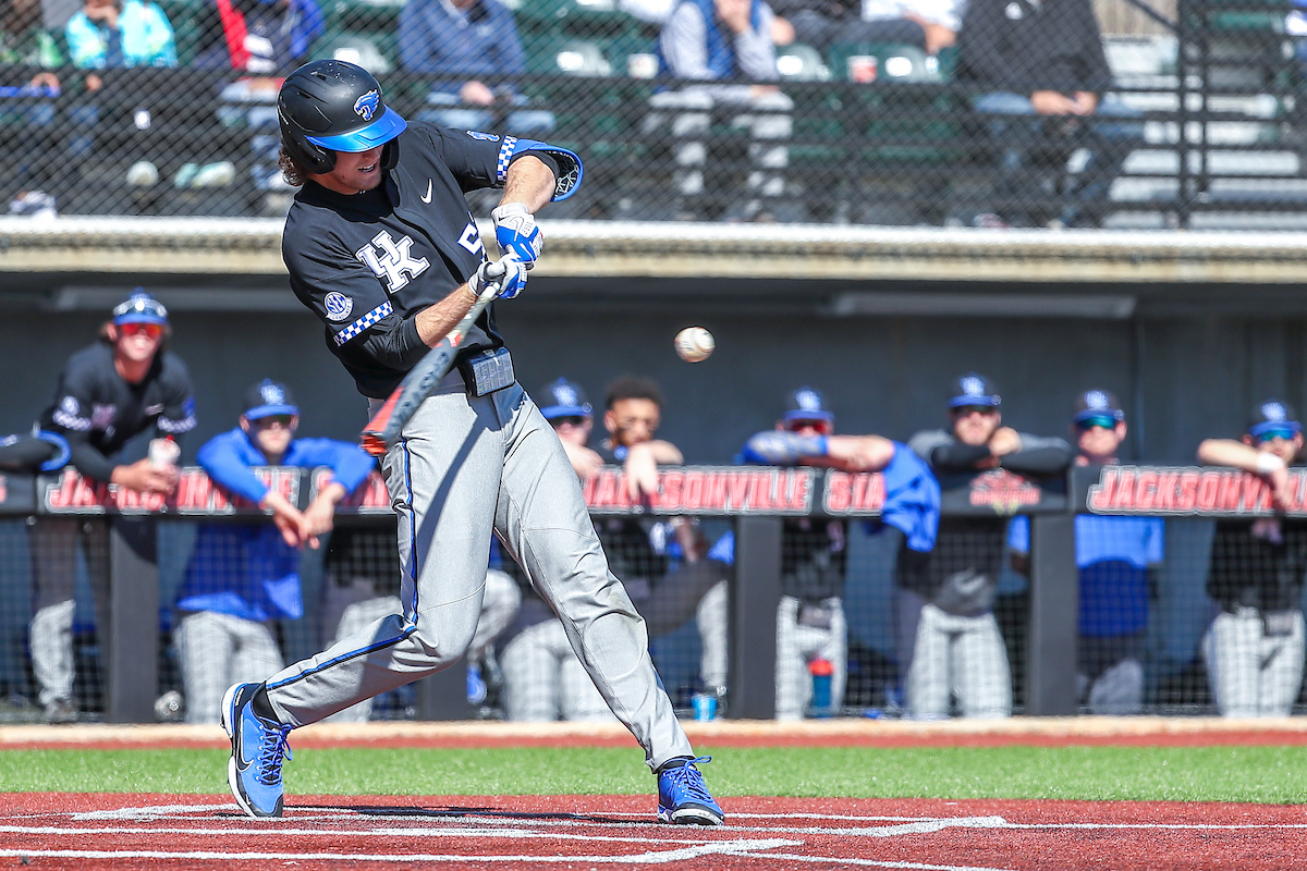Adam Fogel.

Kentucky defeats Jacksonville State 15-1.

Photo by Sarah Caputi | UK Athletics