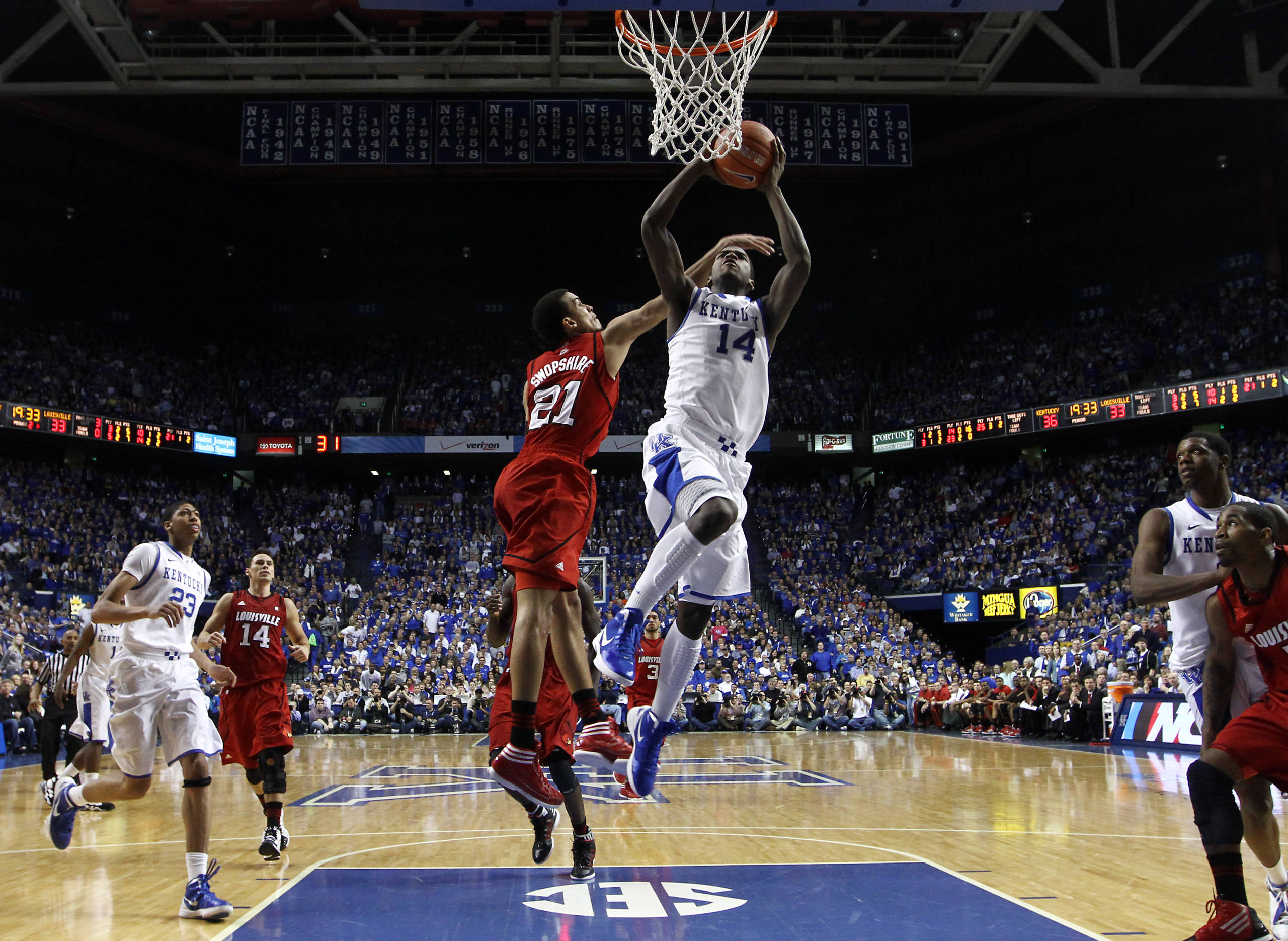 Looking Back at Rupp Arena's Previous Top-Five Matchups