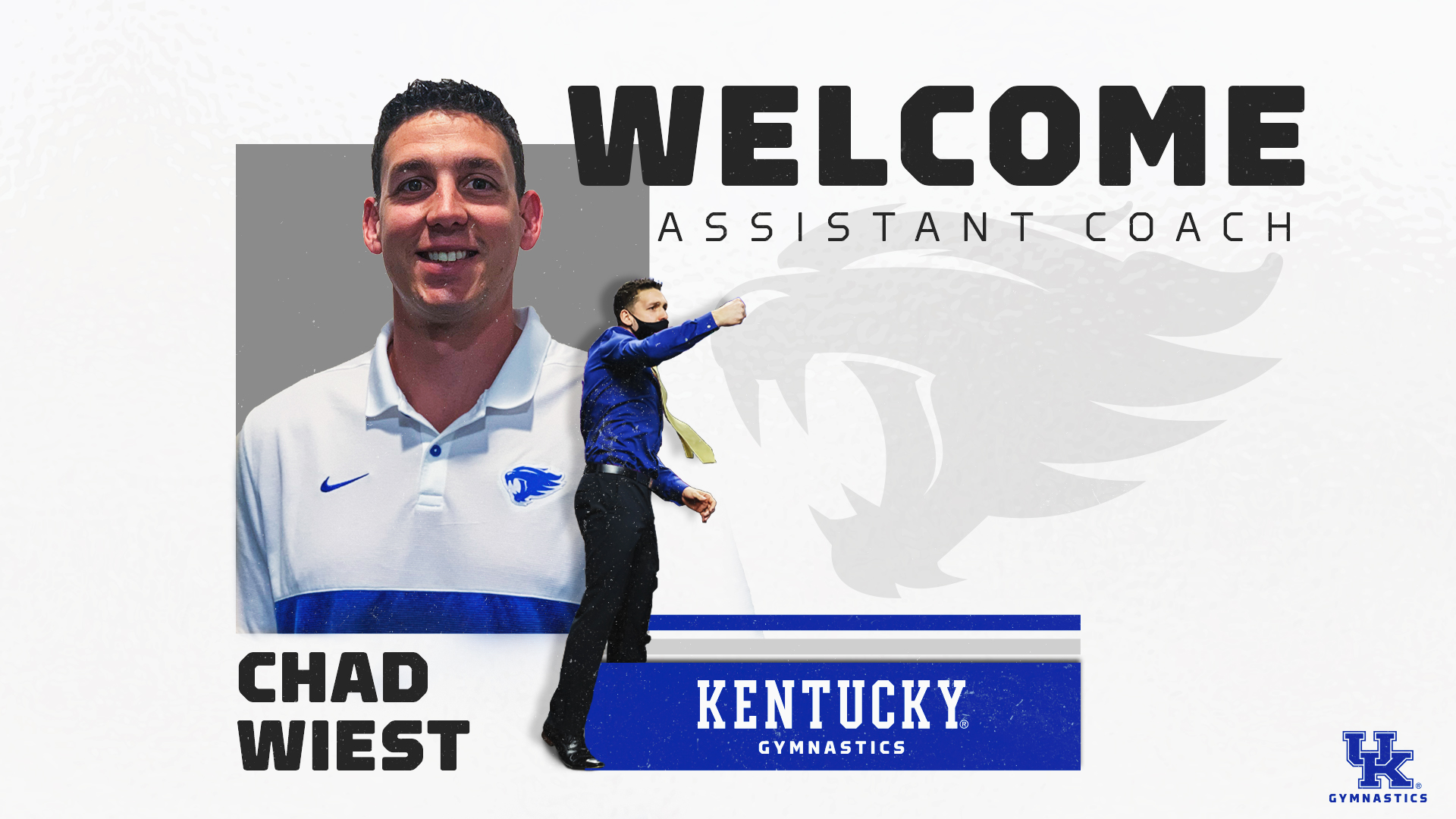 Chad Wiest Joins Kentucky Gymnastics Coaching Staff