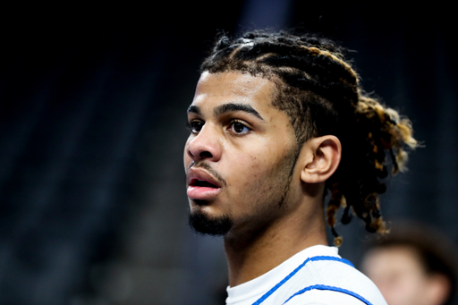 Bryce Hopkins.

Practice at T-Mobile Arena before the CBS Sports Classic.

Photos by Chet White | UK Athletics