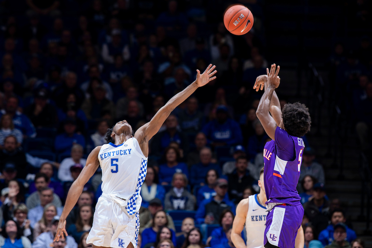 Immanuel Quickley.

UK falls to Evansville 67-64.

Photo by Chet White | UK Athletics