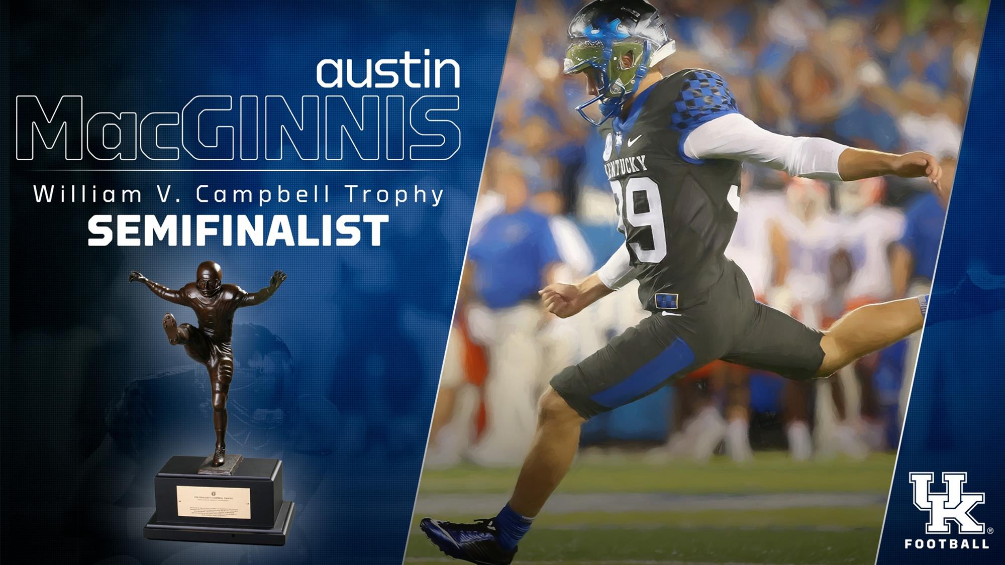 MacGinnis Named Semifinalist for 2017 Campbell Award