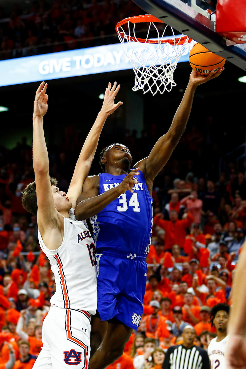 Oscar Tshiebwe.

Kentucky falls to Auburn 80-71. 

Photo By Barry Westerman | UK Athletics