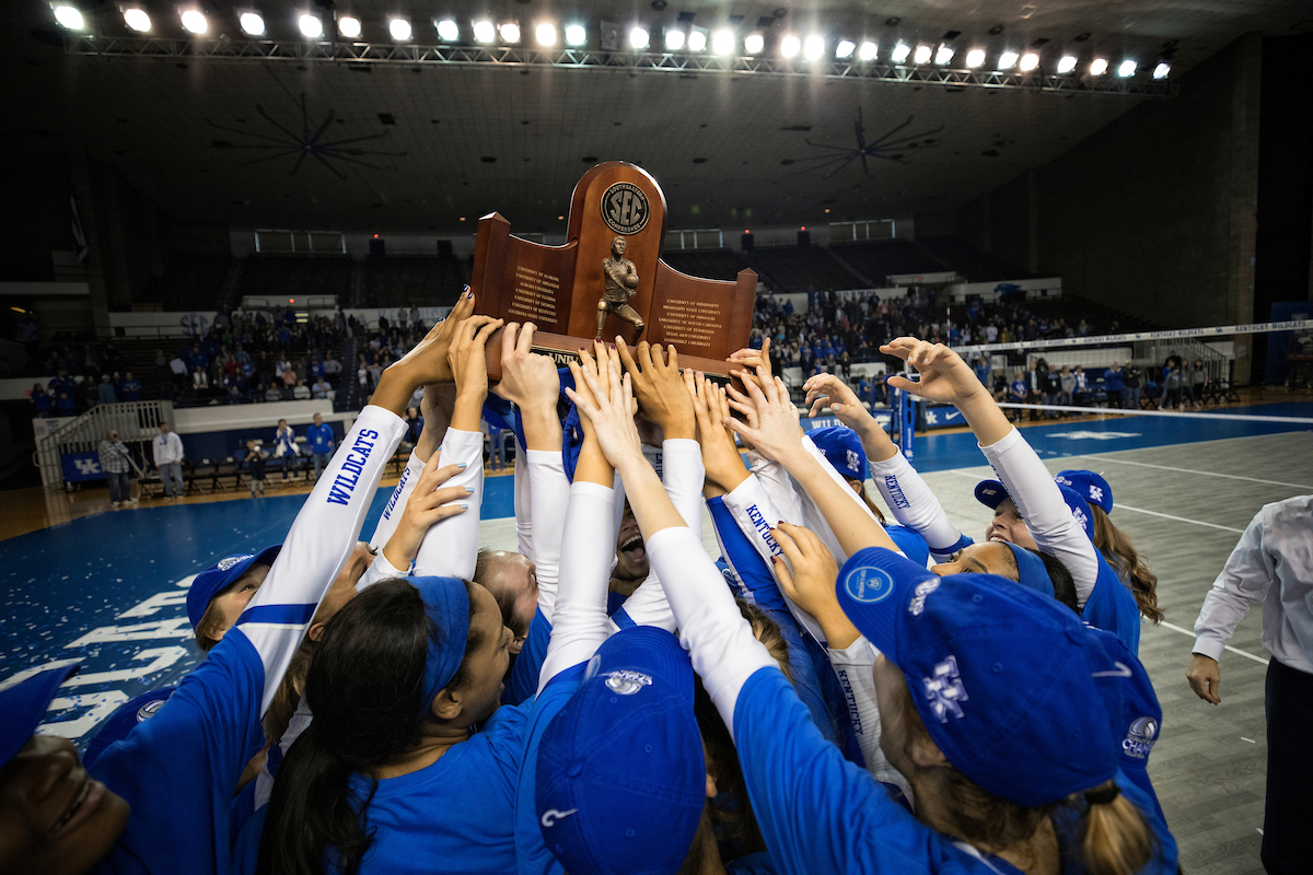 as Kentucky defeated  Auburn 3-0 on November 24, 2018.  Photo by Mark Cornelison | UKphoto