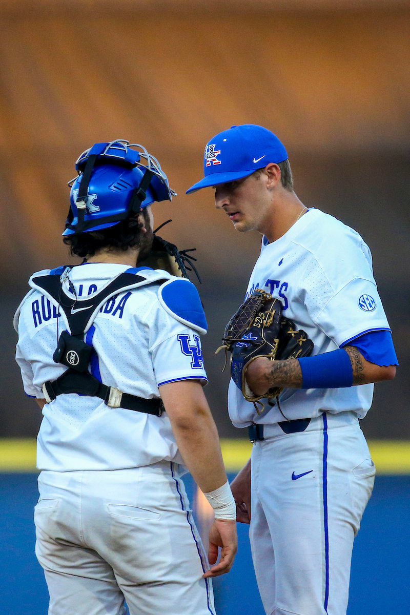 Alonzo Rubalcaba. Ryan Hagenow.

Kentucky loses to Auburn 3-6.

Photo by Sarah Caputi | UK Athletics