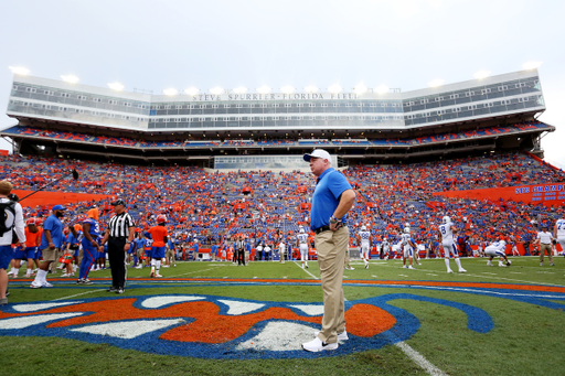 The Football team defeats Florida 27-16 on Saturday, September 9, 2018. 

Photo by Britney Howard | UK Athletics