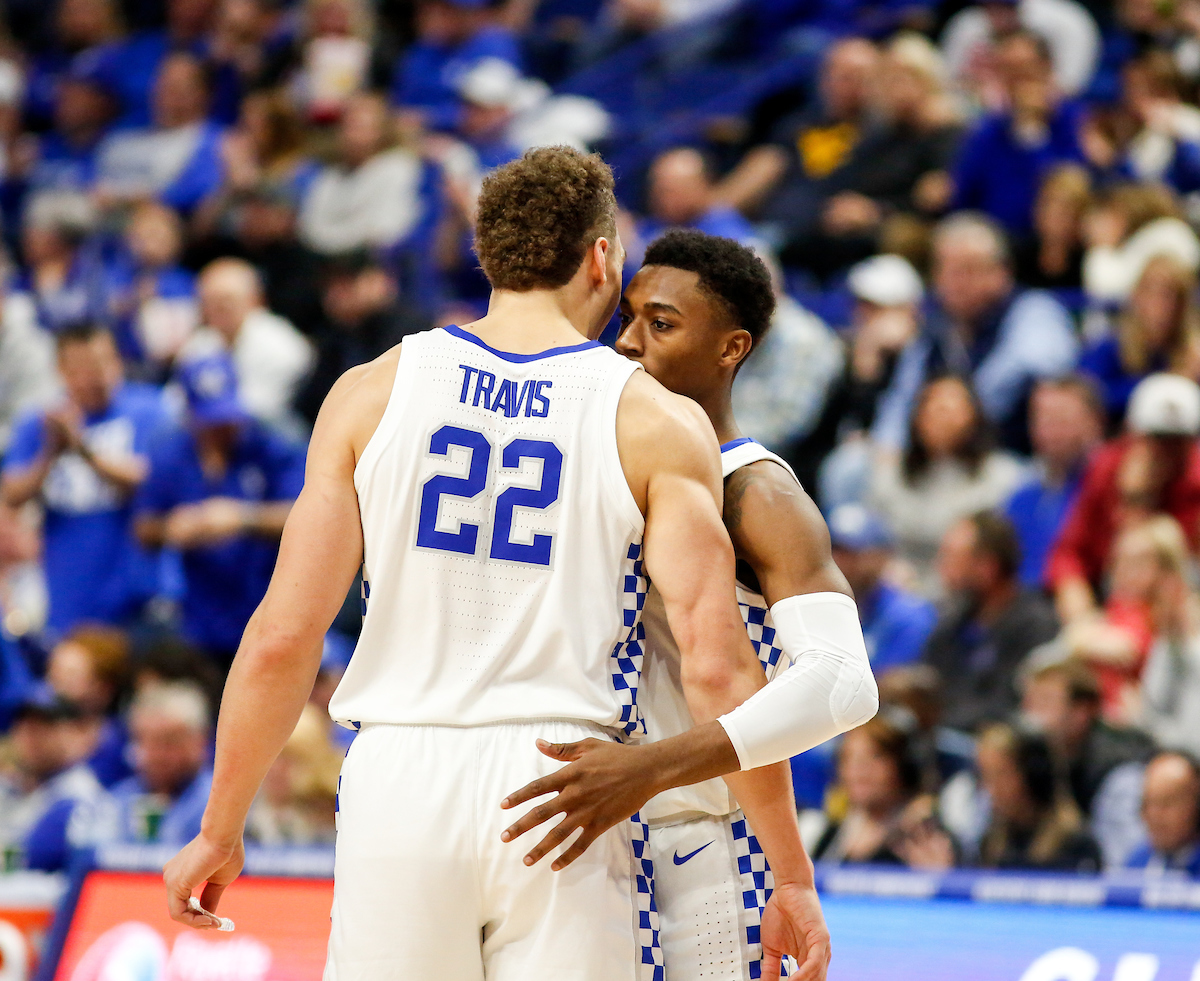 Reid Travis. Ashton Hagans.

Kentucky beat Utah 88-61 on Saturday, December 15, 2018, in Lexington's Rupp Arena.

Photo by Maddie Baker | UK Athletics