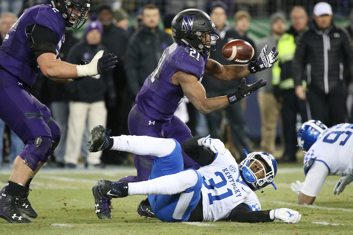 Jamar Watson.

The University of Kentucky football team falls to Northwestern 23-24 in the Music City Bowl on Friday, December 29, 2017, at Nissan Field in Nashville, Tn.

Photo by Chet White | UK Athletics