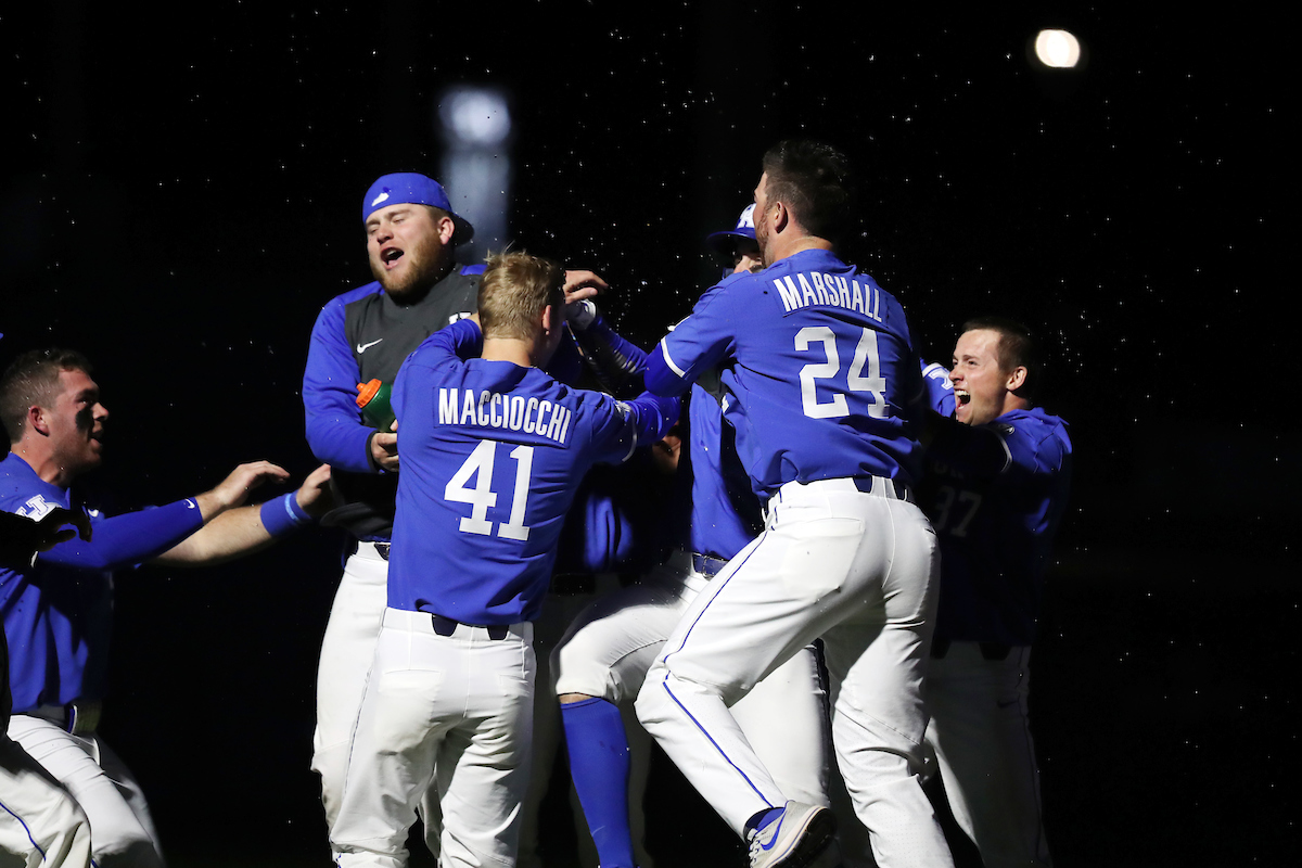 GRANT MACCIOCCHI, Brett Marshall

The UK baseball team beat NKU on Wednesday, February 27, 2019.

Photo by Britney Howard | UK Athletics
